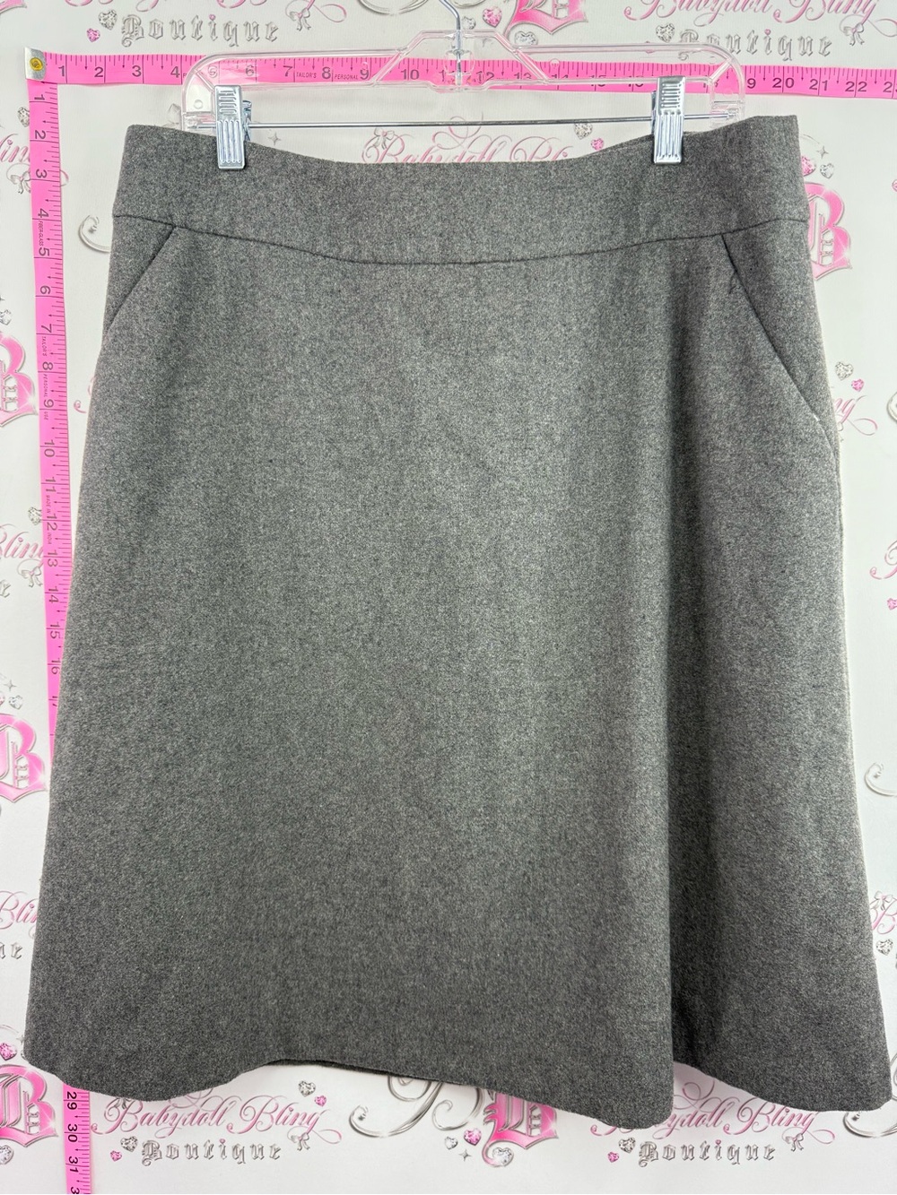 Simons contemporaine skirt flowy Charcoal A-Line Mini Skirt